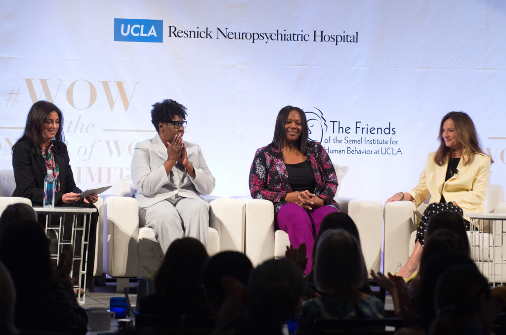 Photo of a 4-woman panel at WOW2019